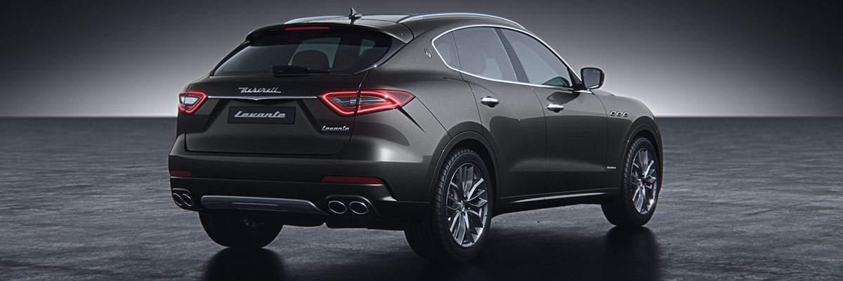 Rear View of the 2019 Maserati Levante GranLusso