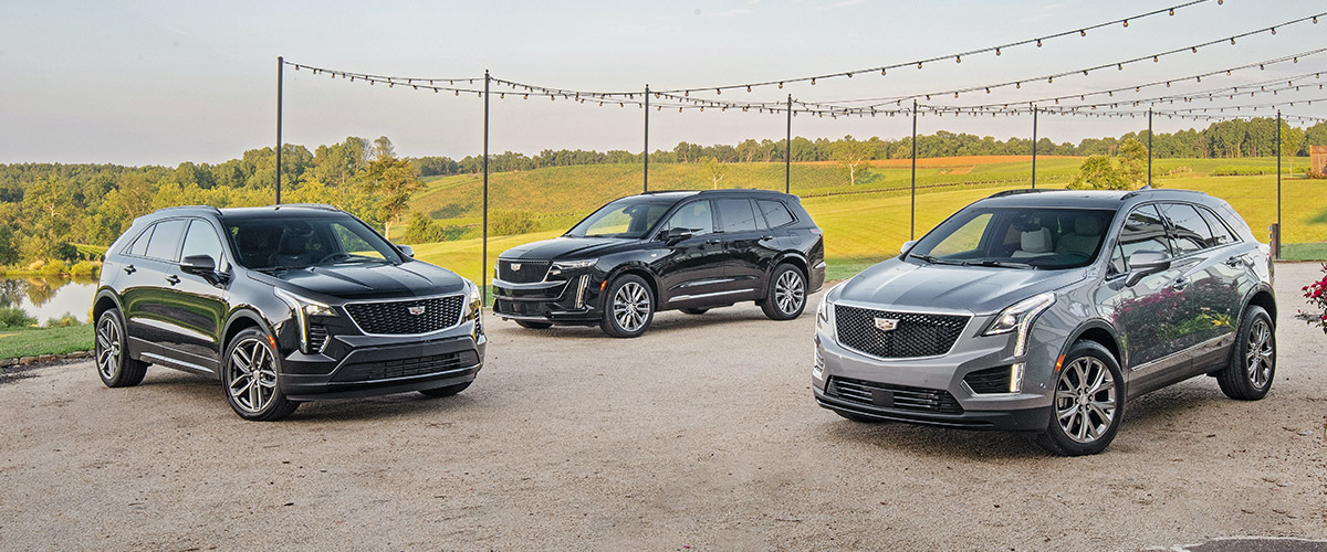 2020 Cadillac SUV lineup