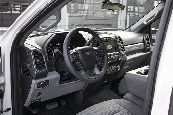 2020 Ford Super Duty dashboard interior driver's side