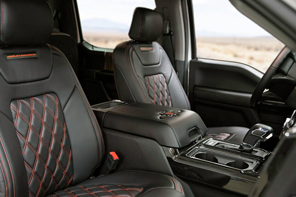 Harley Davidson Ford F-150 Interior