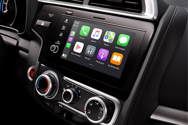 With Apple CarPlay®* integration, you can tap into your iPhone® through the Display Audio touch-screen.