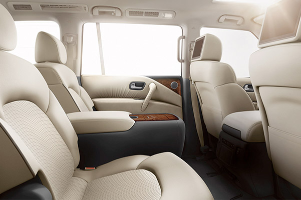 2020 Nissan Armada Premium Leather-appointed Seating