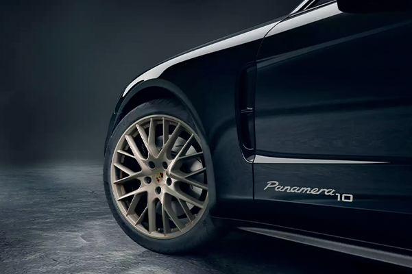 Tire shot of 2020 Porsche Panamera