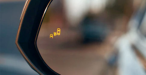 Blind Spot Monitor With Rear Cross-Traffic Alert