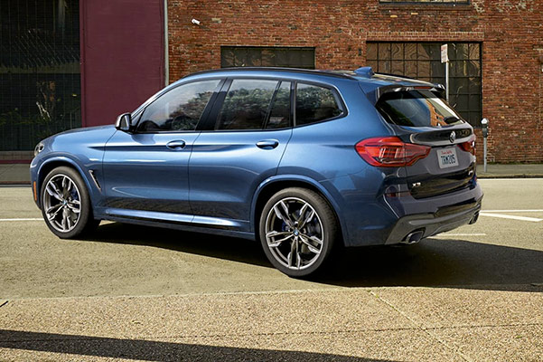 The BMW X3’s advanced driving systems make precision parking easier than ever.