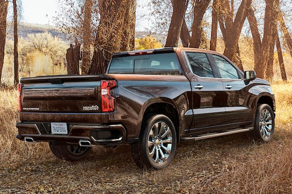 2021 Chevy Silverado 1500 Rear