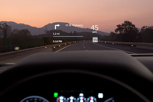 2021 Chevy Silverado 1500 speedometer on dashboard