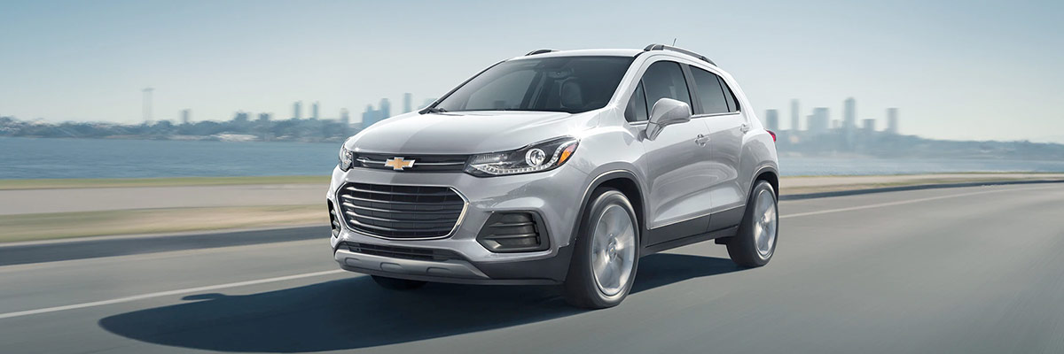 2021 Chevy Trax on the road