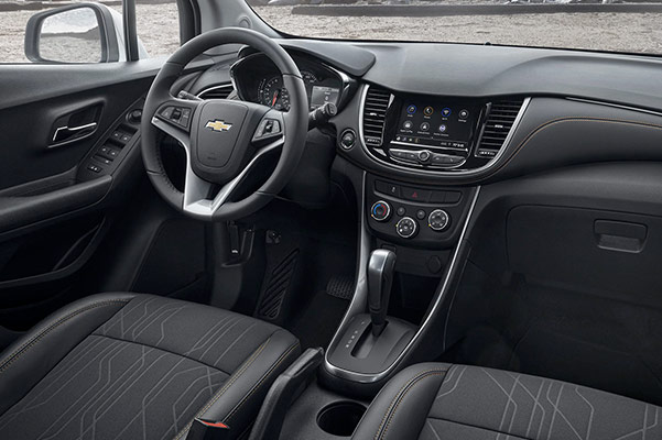 2023 chevy trax interior