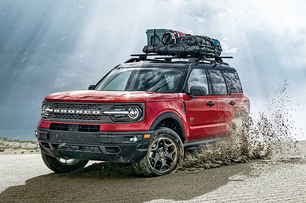 2021 Ford Bronco Sport on sand