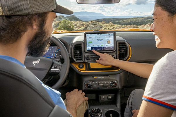 2022 Ford Bronco Sport touch screen