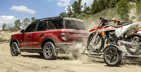 2021 Ford Bronco Sport Rear View