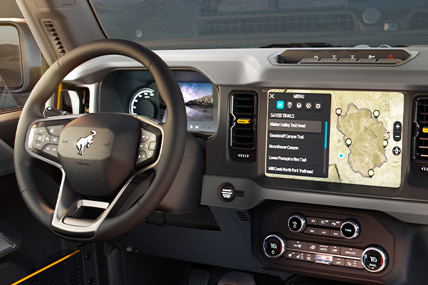 2021 Ford Bronco dashboard