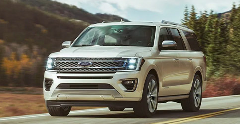 2021 Ford Expedition on the open road powered by a 3 point 5 liter EcoBoost Engine