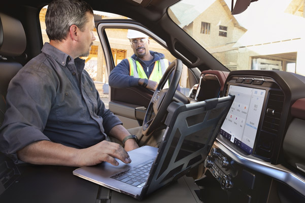 2021 Ford F-150 Interior Work Surface