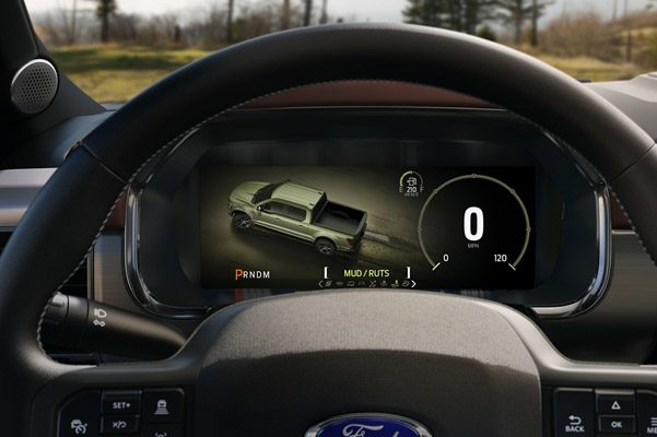 2022 Ford F-150 equipped with a 12-inch Digital Productivity Screen