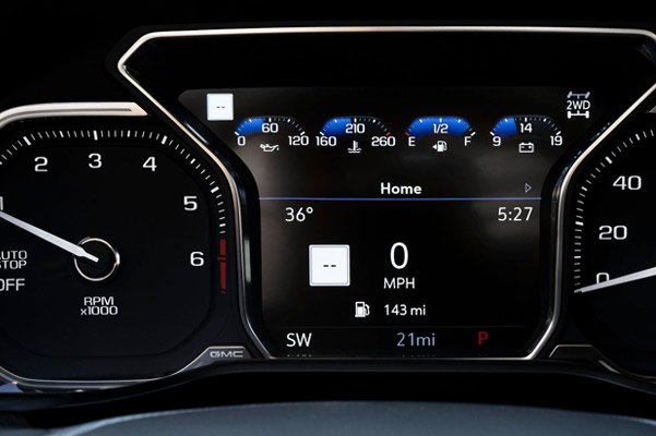 Digital dashboard display