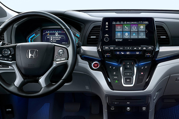 2021 honda odyssey elite interior