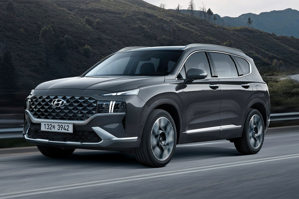 2021 Hyundai Santa Fe Three quarter view