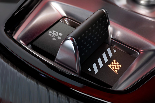 Jaguar Drive Control Button.