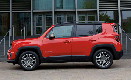 2021 Jeep Renegade red