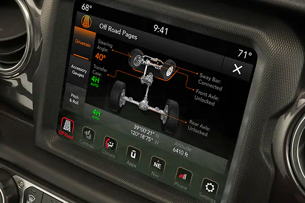 Uconnect® 4C NAV and Alpine® Premium Audio System
