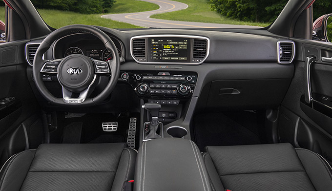 The All-New 2021 Kia Sportage interior