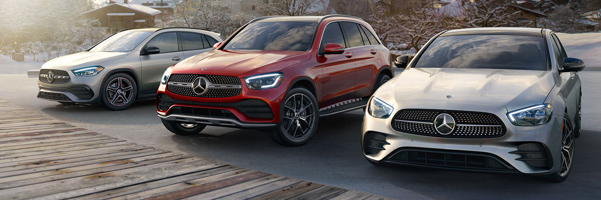 2021 Mercedes-Benz GLC 300 Side view on road