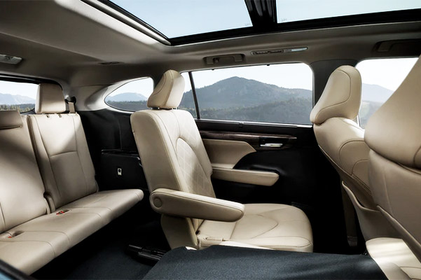 Toyota highlander interior seats