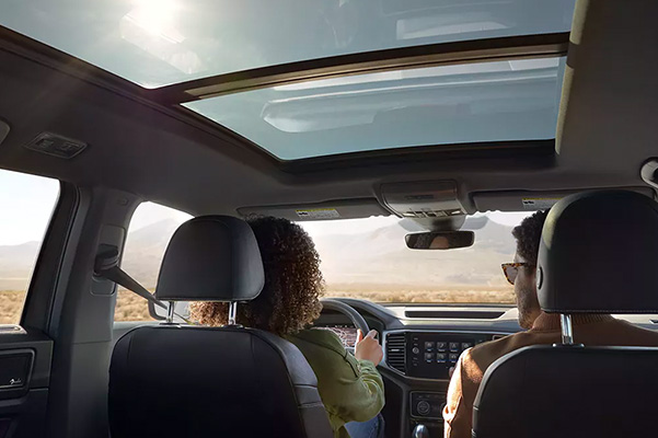 2021 Volkswagen Atlas interior dashboard view