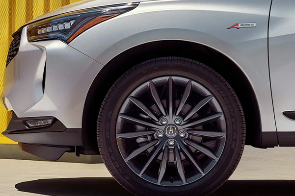 tire shot of the new 2022 acura RDX