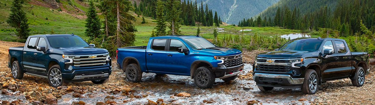 2022 Silverado 1500: Pack Shot by Mountains