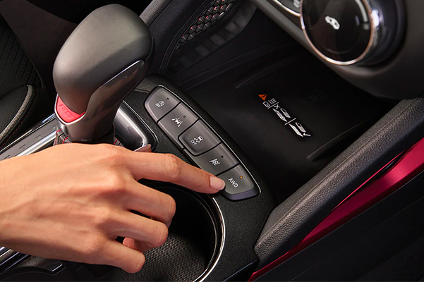 2022 Chevrolet Trailblazer SUV: Interior Close up of Center Console