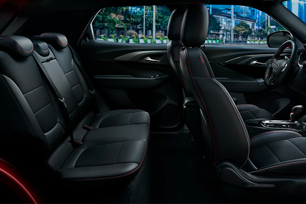 2022 Chevrolet Trailblazer SUV Interior Side Shot of Front & Backseats