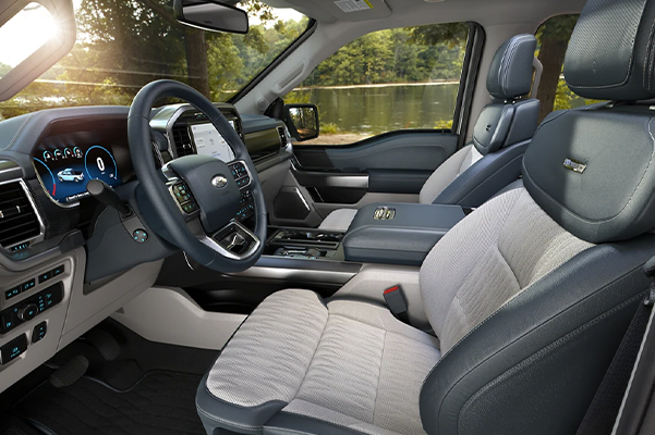 2022 Ford F-150 Limited interior