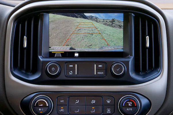 High Definition Rear Vision Camera on the new 2022 GMC Canyon