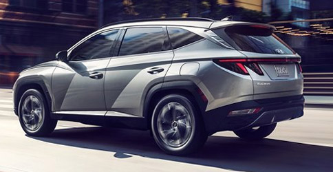 2022 Hyundai Tucson rear view