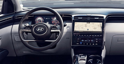 2022 Hyundai Tucson dashboard