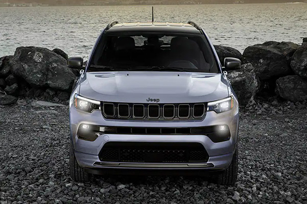 Front view of 2022 Jeep Compass
