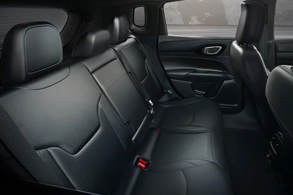 Rear leather seats