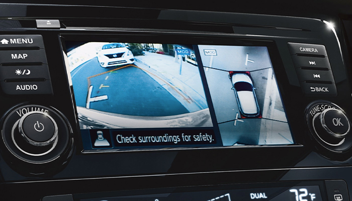 2022 Nissan Rogue Sport Showing Intelligent Around View Monitor