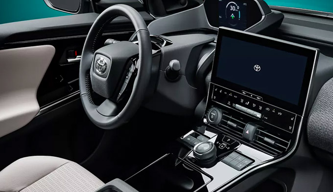 2023 Toyota bZ4X Concept interior view