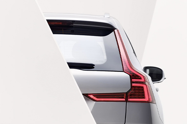 sleek rear view of the all new 2022 volvo XC60