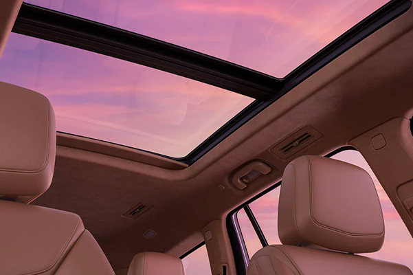 2023 Cadillac XT6 Sport w Platinum Package interior shot - wide dash view;