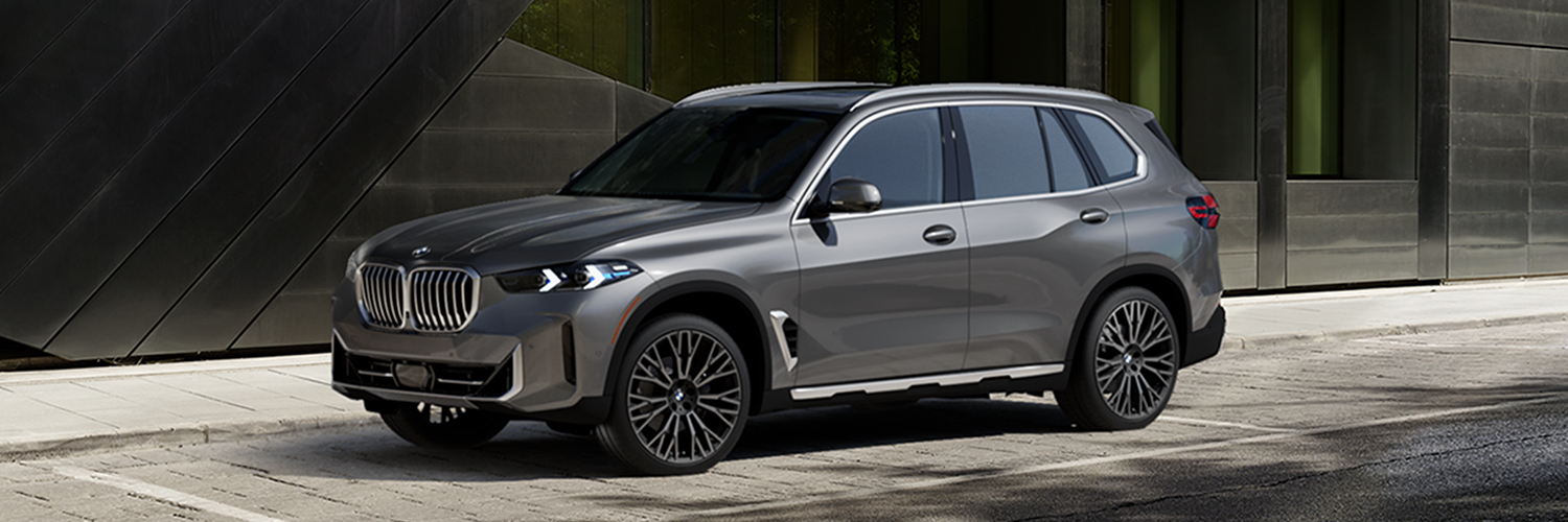 2024 BMW X5 parked on the side of the street