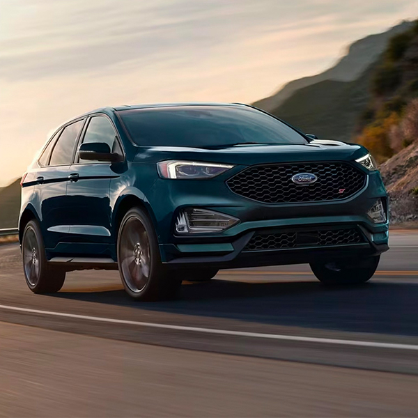 2024 Ford Edge® SUV being driven on a mountain road