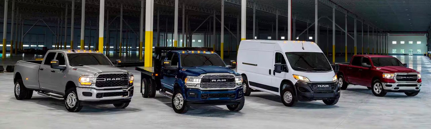 Ram commercial Vehicle Lineup