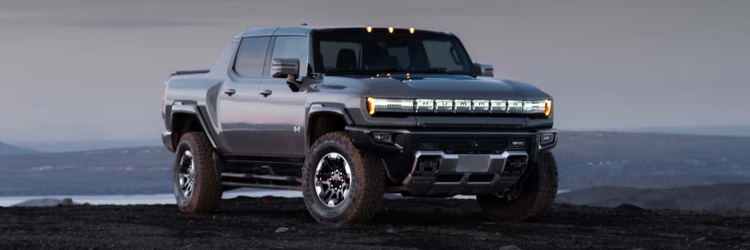 2025 GMC Hummer EV Pickup truck side profile view