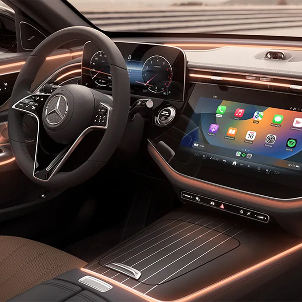 Interior view of the 2025 Mercedes-Benz E Class