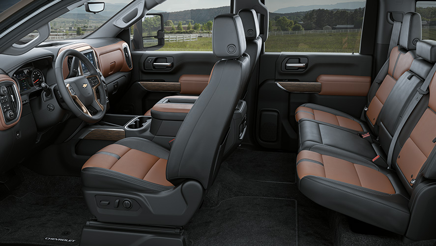 2020 Chevy Silverado HD Interior Comforts & Configurations